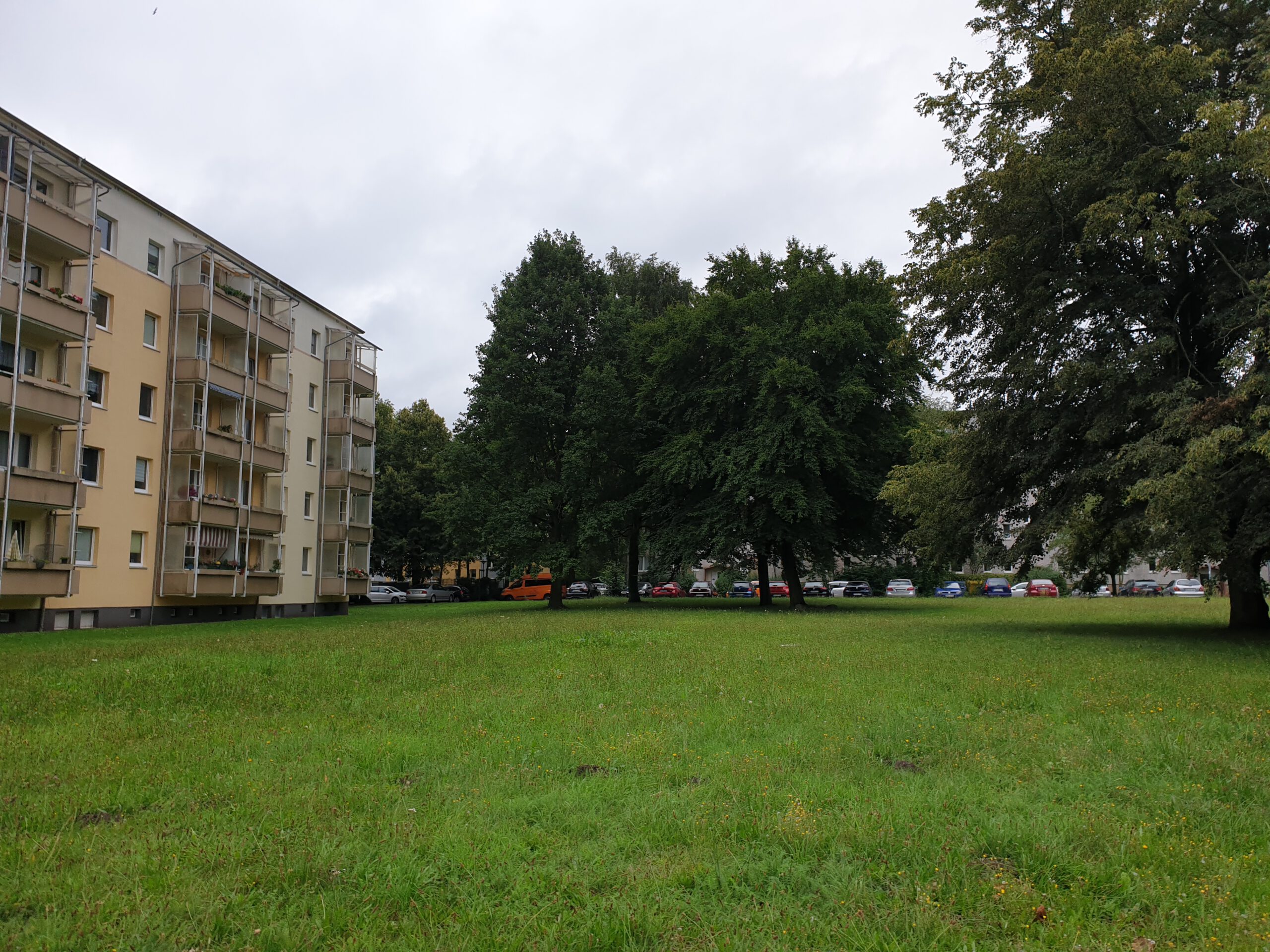 Neue Parkplätze in der Ziolkowski-Straße