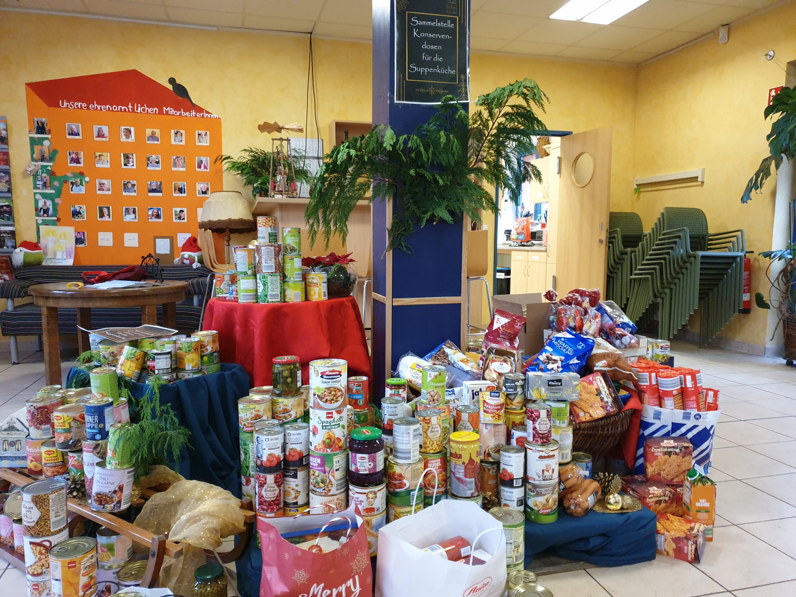 Spendenaktion für die Suppenküche: Wir sammeln wieder vom 08.12. bis 16.12.!