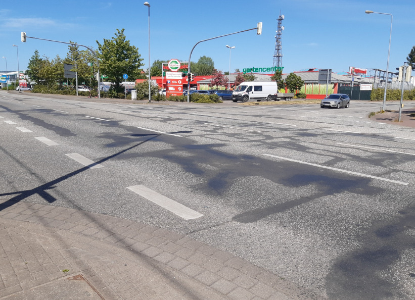 Baustelle in der Nobelstraße