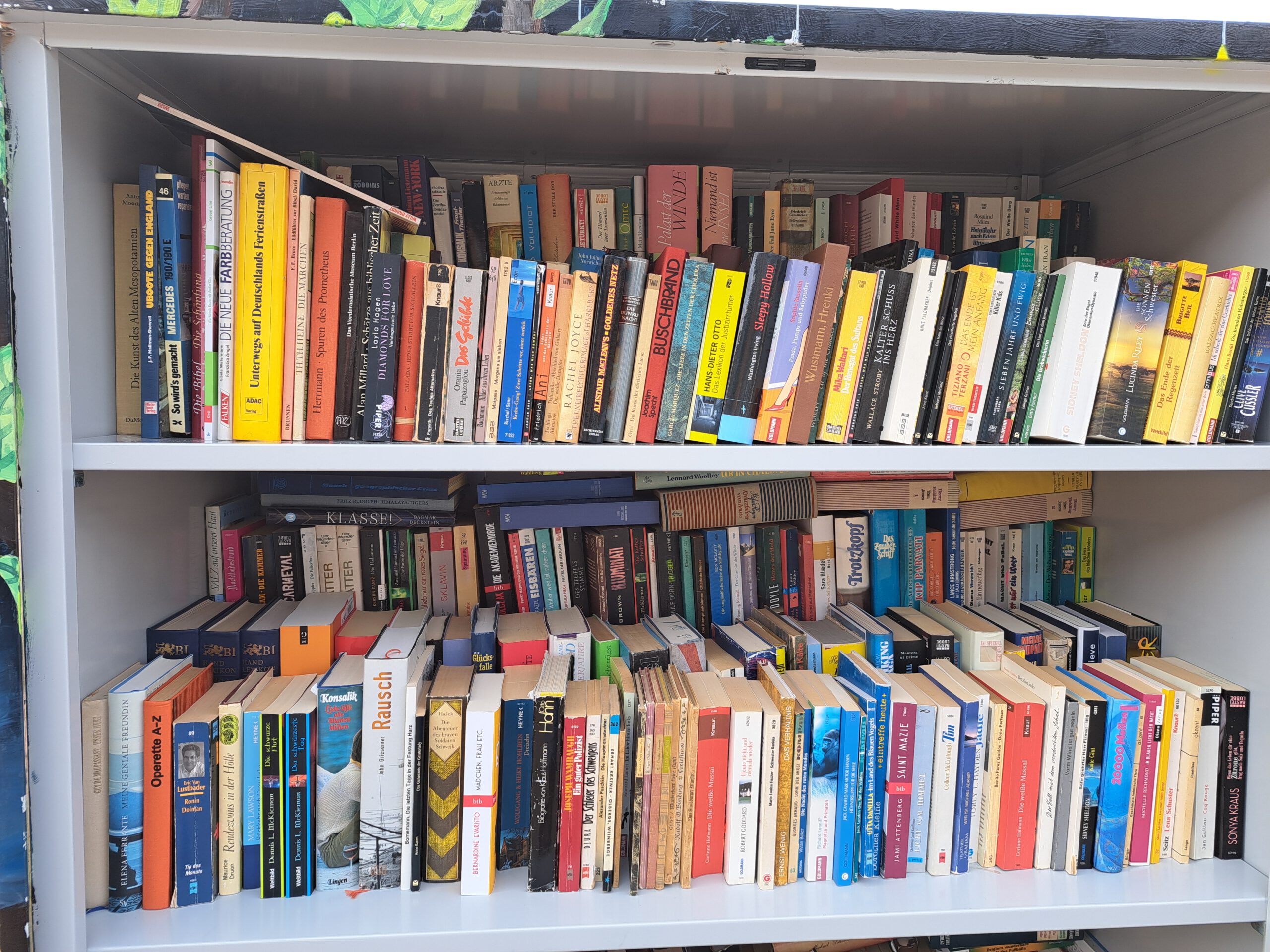 Es geht voran beim Bücherschrank Biestow